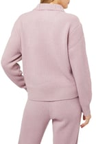 Pierce Cashmere Half Zip Sweater